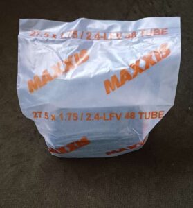 تیوپ مکسیس MAXXIS 27.5×1.75/2.4 48mm FV پک نایلونی