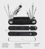 آچار ۱۲ کاره راکبراس Rockbros