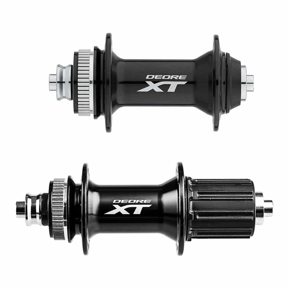 shimano-xt-fh-m8000-1 توپی عقب جلو 32 سوراخ سنترلاک ضامن شیمانو SHIMANO XT FH-M8000